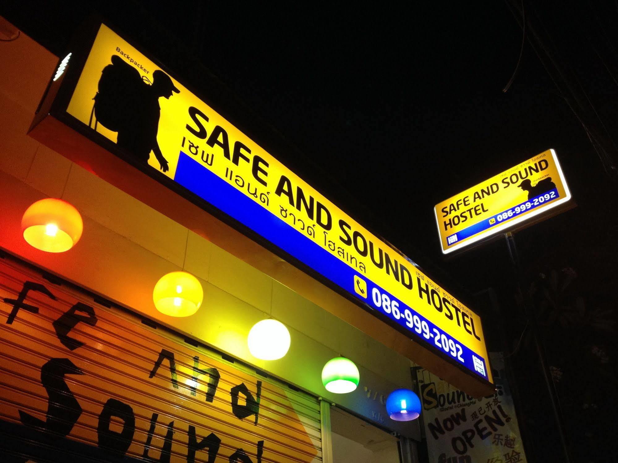 Safe And Sound Hostel 치앙마이 외부 사진